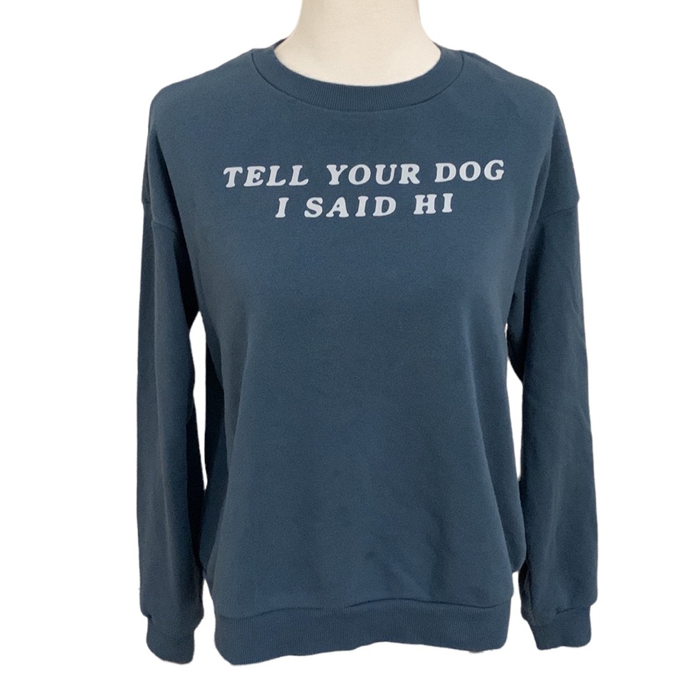 Fifth Sun crew neck drop shoulder sweatshirt